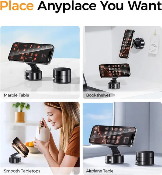 Magnetic Phone Holder – 360° Rotatable Stand