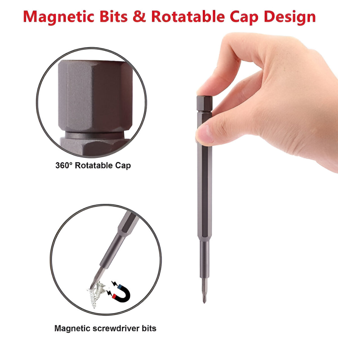 24 In 1 Screw Driver Tiny Magnetic Tools Kit For Repairing