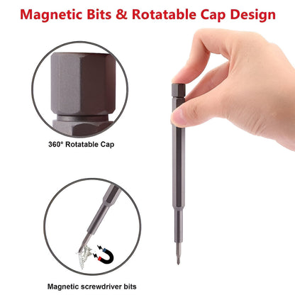 24 In 1 Screw Driver Tiny Magnetic Tools Kit For Repairing