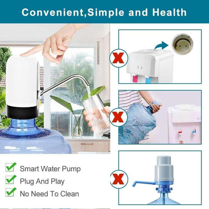 Portable Automatic Rechargeable USB Water Dispenser Pump