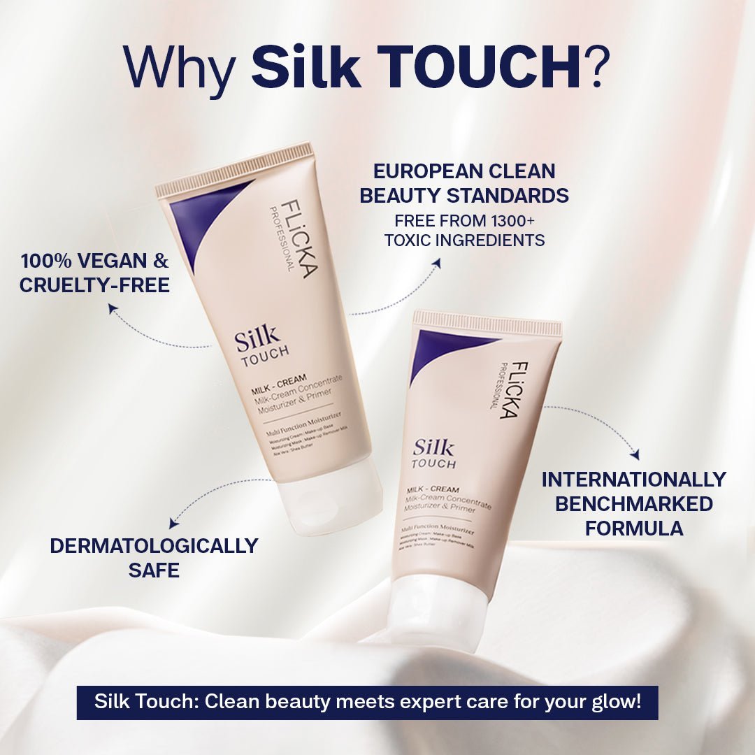 Flicka Silk Touch l Concentrate - Primer and Moisturizer (&  7 Days Return Policy)