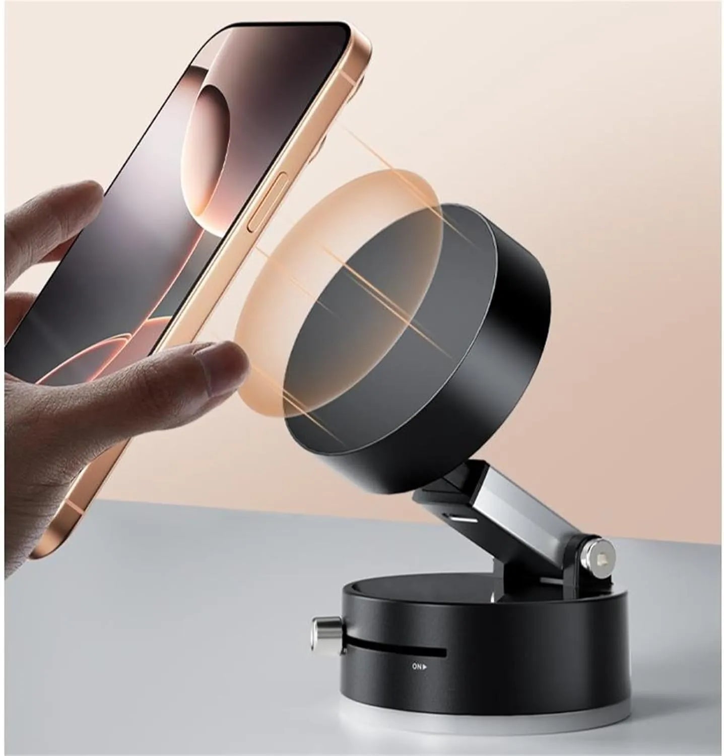 Magnetic Phone Holder – 360° Rotatable Stand
